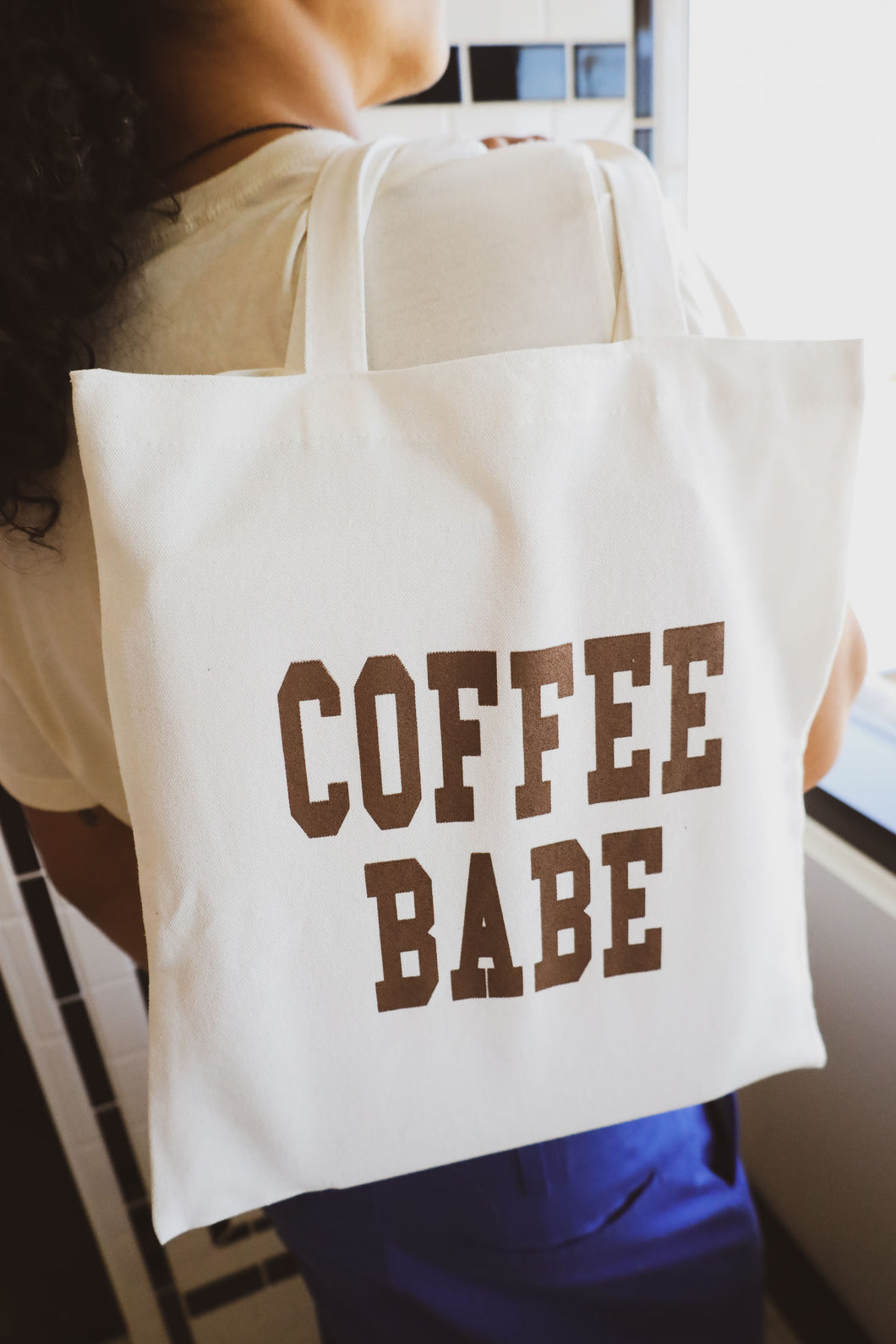 The Coffee Collection Canvas Tote Bag